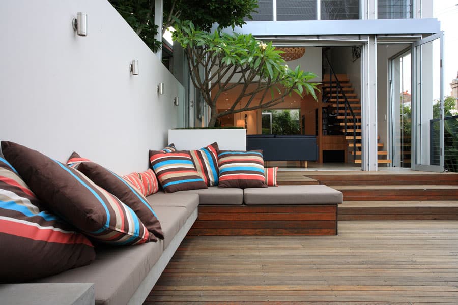Fresh + Modern Inner City Courtyard Garden